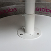 Rotating Multi - Tier Acrylic Display Rack with Branding Signage & Wheels, Retail Stand for Toys/Gifts