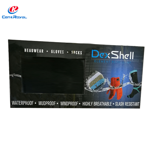 Modular Slatwall - Mounted Display Holder: Branded Signage 