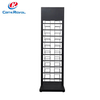 Heavy Duty Metal Tile Display Stand with Multi-Tier Shelves - Commercial Floor Rack for Ceramic Sample Exhibition Storage
