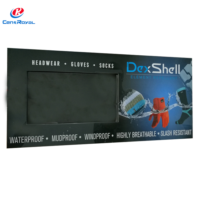 Modular Slatwall - Mounted Display Holder: Branded Signage 