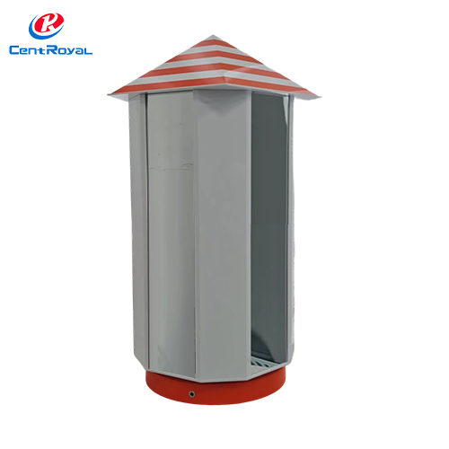 Вращающаяся выставочная витрина в стиле маяка на заказ