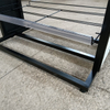 Metal Multi - Tier Retail Display Rack with Acrylic Shelves & Top Signage, Ideal for Food/Product Showcases