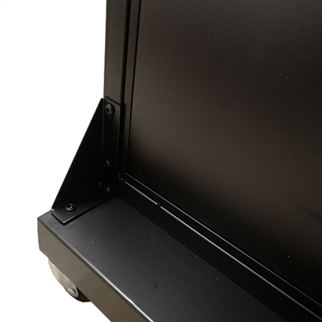 Mobile Metal Slatwall Display For Long - Shaped Items