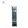 Multi-Tier Metal & Acrylic Paint Display Stand - Retail Rack with Storage Slots for Coating Sample Exhibition