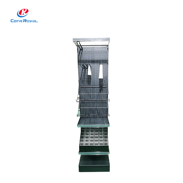 Modular Metal Pegboard Display For Tools & Hardware