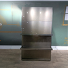 Heavy-Duty Metal & Wooden Tile Display Stand - Multi-Tier Rack for Flooring Sample Exhibition & Retail Showcase