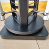 Metal 360° Rotating Eyewear Display Rack with Multi - Hooks, Optical Shop Glasses Showcase