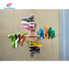 Wooden Rotating Multi-Hook Kids’ Toy Display Stand - Animal Puppet & Plaything Rack