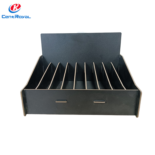 Branded Chocolate Display Stand with Drawer Dividers