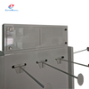 Multi-Tier Metal & Acrylic Sock Display Stand - Vertical Retail Rack with Hooks for Hosiery Exhibition & Store Showcase