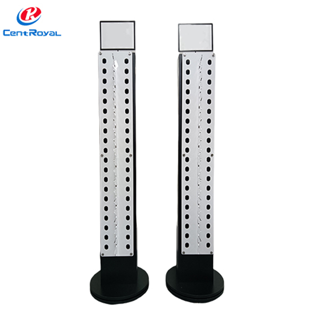 Rotating Mirror - Integrated Eyewear Display Rack: Branded Top