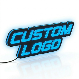 Custom Illuminated LED Auto Logo 3D Emblem Multicolor 