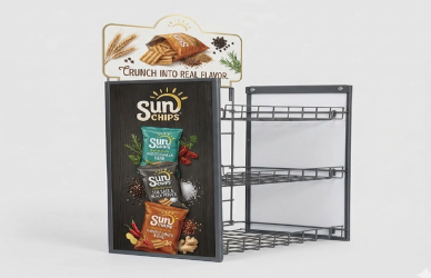 How much weight can a stainless steel display stand hold?