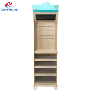 Themed Cardboard Display Rack with Tiered Shelves & Graphic Signage, Retail Promo Stand for Toys/Gifts