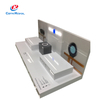 Illuminated Acrylic & Metal Speaker Display Stand - Multi-Tier Retail Rack for Audio Product Exhibition & Showcase
