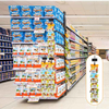 Display PP Snacks Hanger Metal Display Snack Bags Hanger Strip Hanger Merchandiser Display Rack With Clips