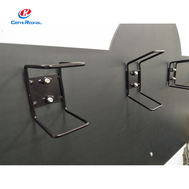 Wooden Multi - Tier Display Rack: Wicker Baskets & Top Hooks