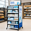 Custom Themed Retail Display Rack Collection with Wheel