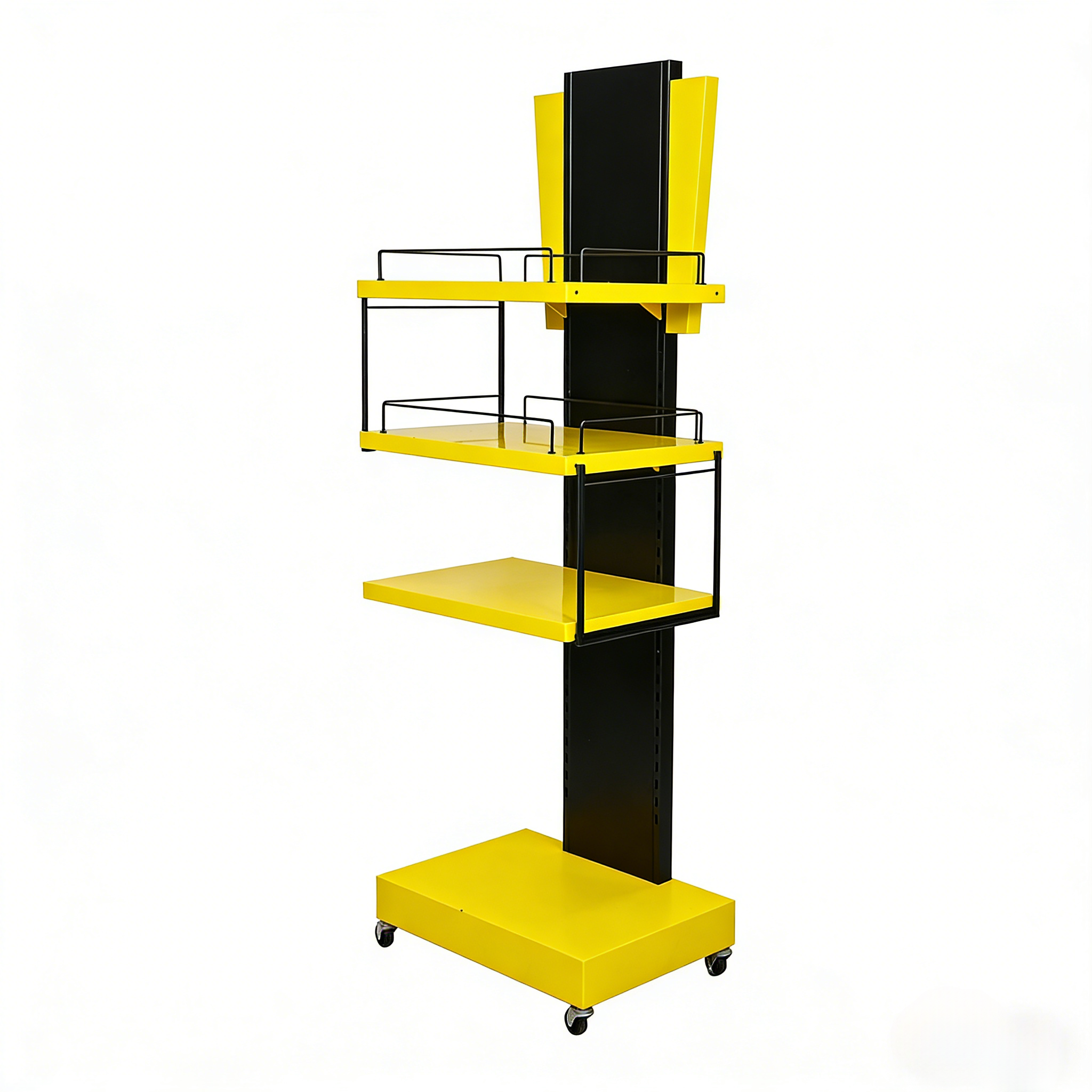 Engineering load capacity for a metal display stand